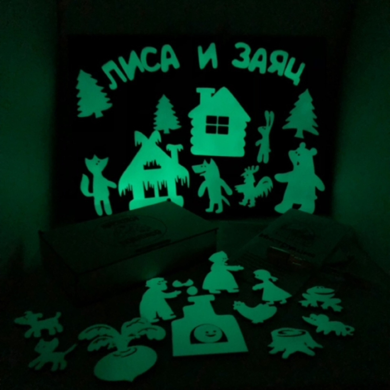 Светящийся магнитный театр