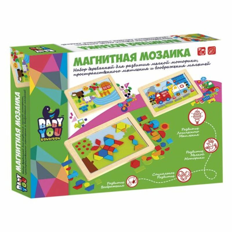 Магнитная мозаика "Ферма"