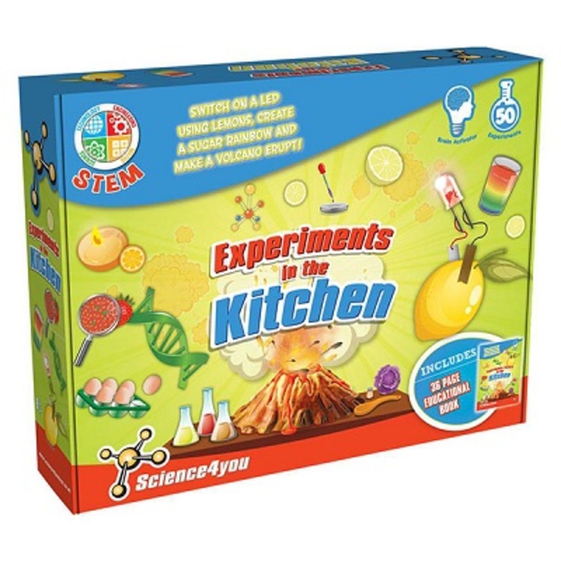 Набор для опытов "Эксперименты на кухне"